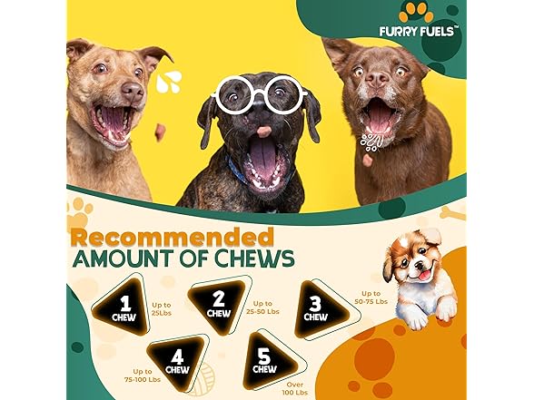 FURRY FUELS Calming Chews for Dogs