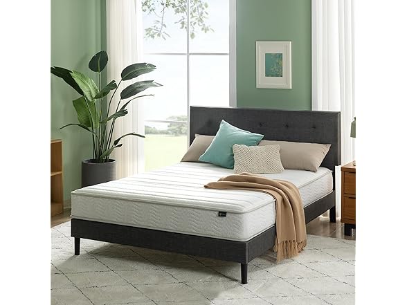 Zinus 8 Inch Foam and Spring Hybrid Mattress