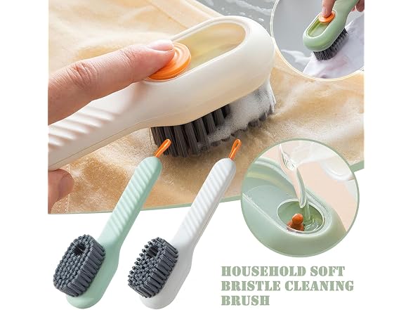 Lengenyen 2pcs Multifunctional Shoe Brush
