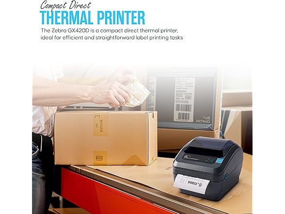 Zebra Thermal Desktop Label Printer
