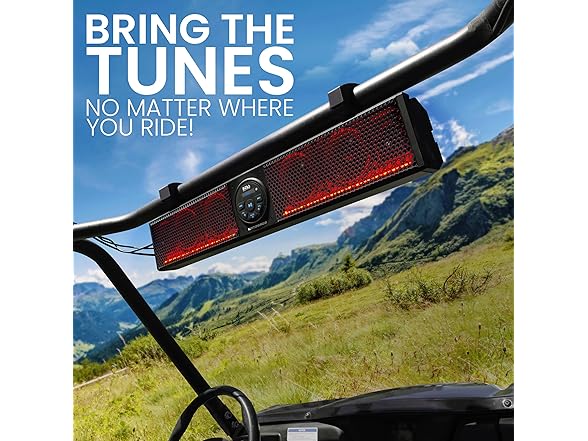 BOSS Audio Systems BRT26RGB ATV UTV Sound Bar - 26 Inches Wi (Open Box)
