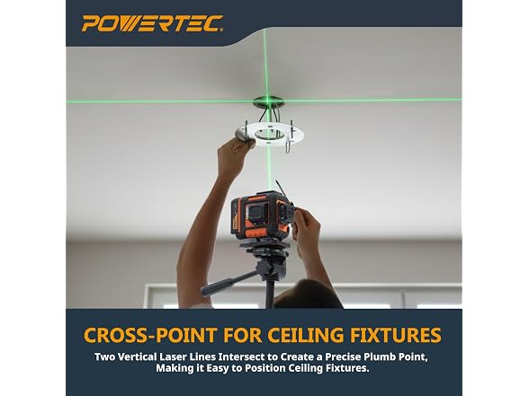 POWERTEC POWERTEC 3360 Green Laser Level