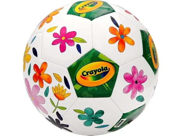 Crayola Official Soccer Ball - Flower Size 5