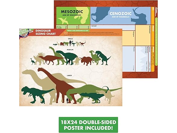 The Young Scientist Prehistoric Animal Card Games