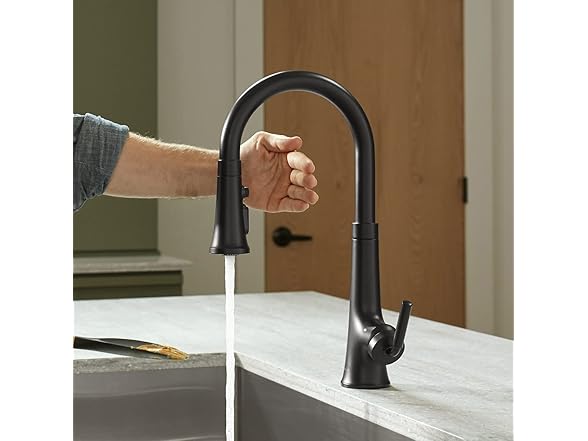 KOHLER 23765-BL Tone Semi Professional Kitchen Faucet