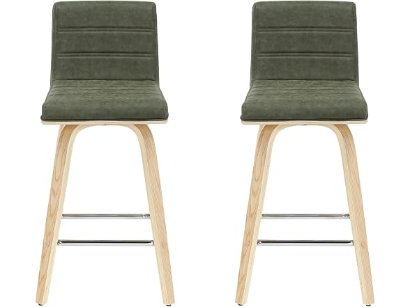 Armen Living Vienna Counter Height Bar Stool, Set of 3