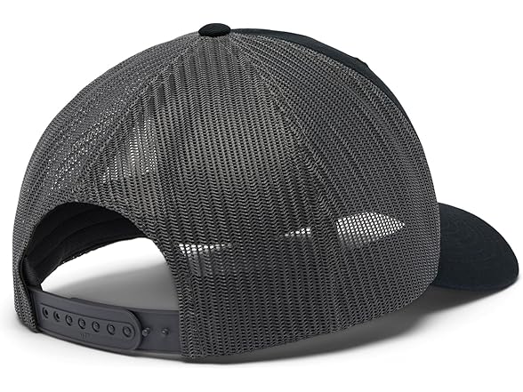 Columbia Unisex Mesh Snap Back, Black/Sisters, One Size