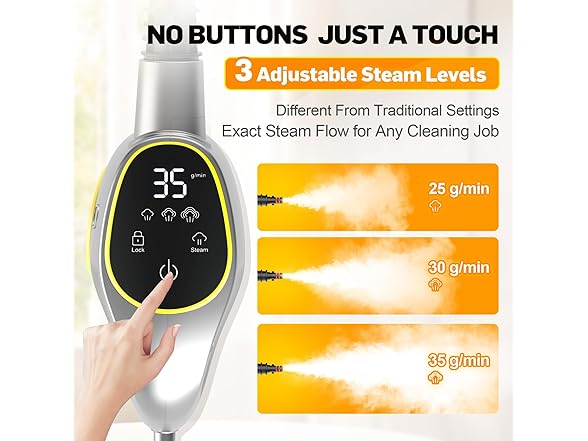 Handheld Pressurized Steam Cleaner