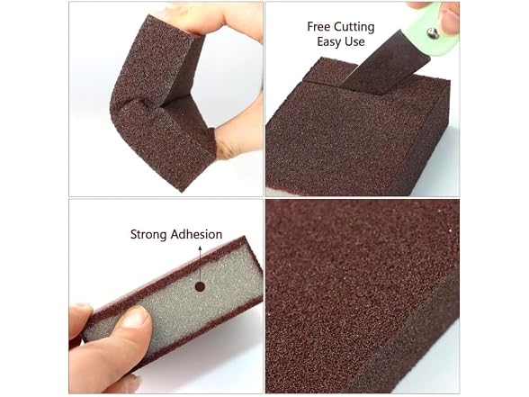 Garvonti 6 Pack Magic Carborundum Sponge