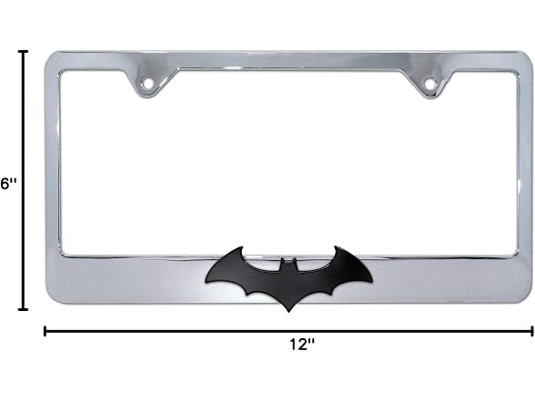Elektroplate 3D Batman Premium License Chrome