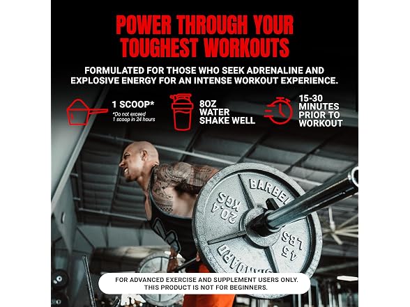 Mr. Hyde Xtreme Pre Workout Powder