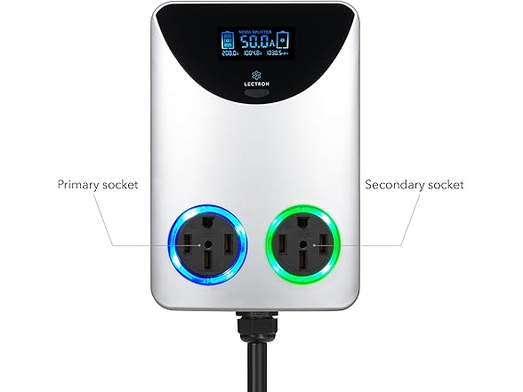 Lectron NEMA Socket Splitter for Level2 EV Charger