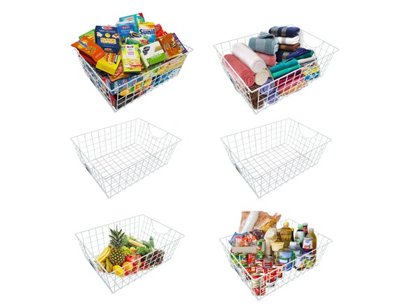 Basikchoice  Wire Storage Baskets