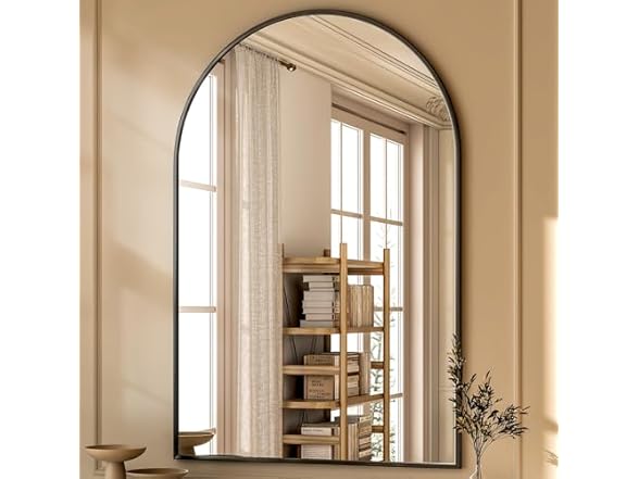 GLSLAND Arched Bathroom Mirror