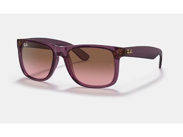 Transparent Violet/Pink Gradient Brown