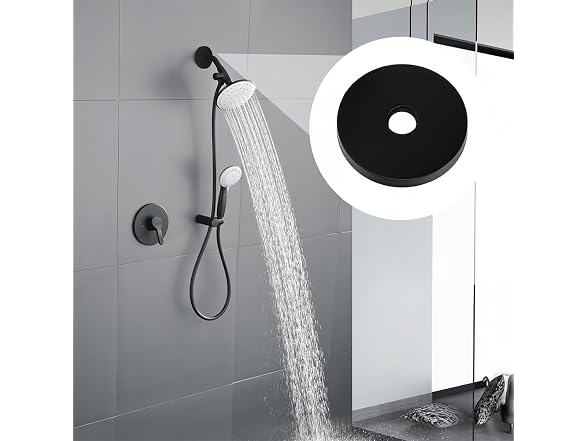 Tiiyee Shower Arm Flange, 3.5in Round