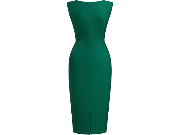 Miusol Women (XL) Retro Ruffle Style Slim Dress