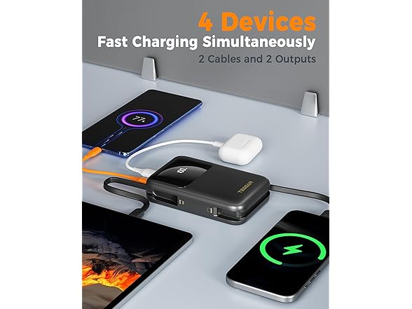 TESSAN Portable Charger Power Bank