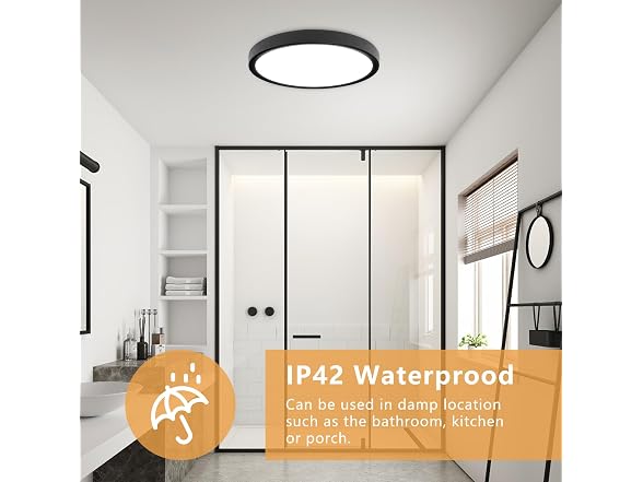 4-Pack Slim LED Ceiling Light 32W CCT