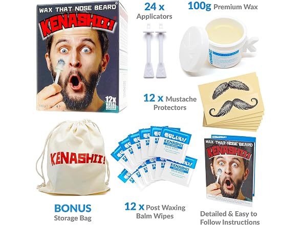 KENASHII | Nose Wax Kit 100 g