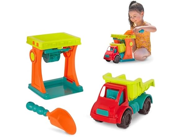 B. toys – Sandy Sifter Playset