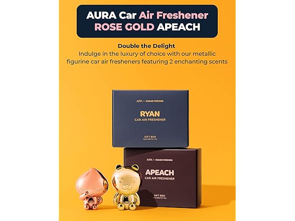 Saffron AURA Car Air Freshener Vent Clip