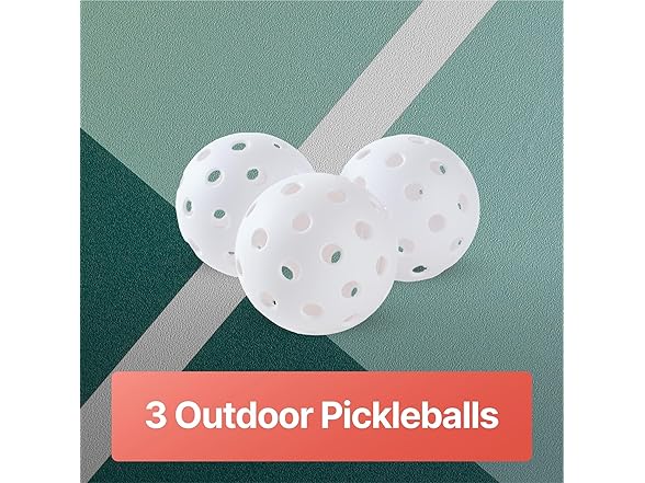 EastPoint 4-Player Pickleball Paddle Set