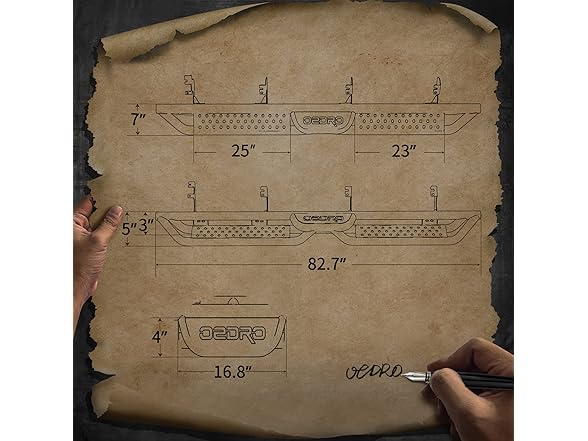 Running Boards Toyota Tundra 2022-25