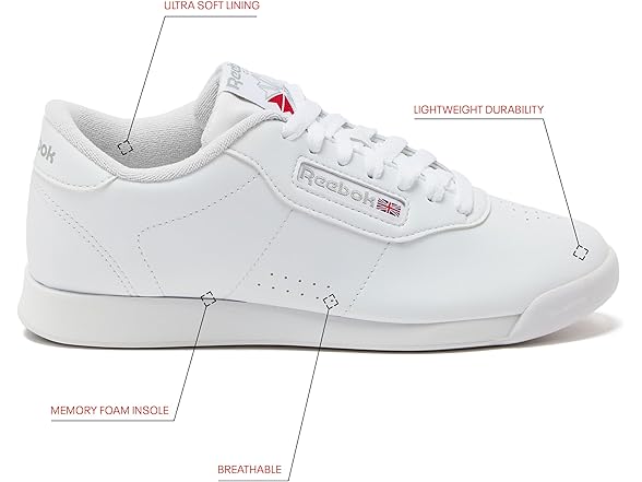 Reebok women's Princess Fashion Sneaker