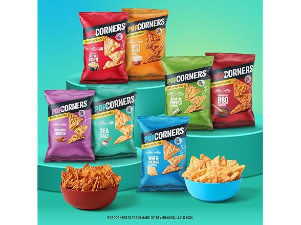 Popcorners Popped Corn Snacks