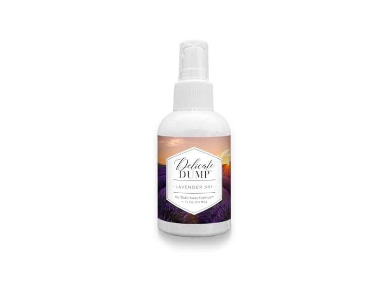 Delicate Dump Toilet Spray – Lavender Sky 4 Fl Oz