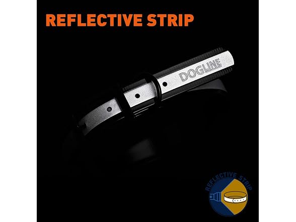 Dogline Biothane Translucent Reflective Wate