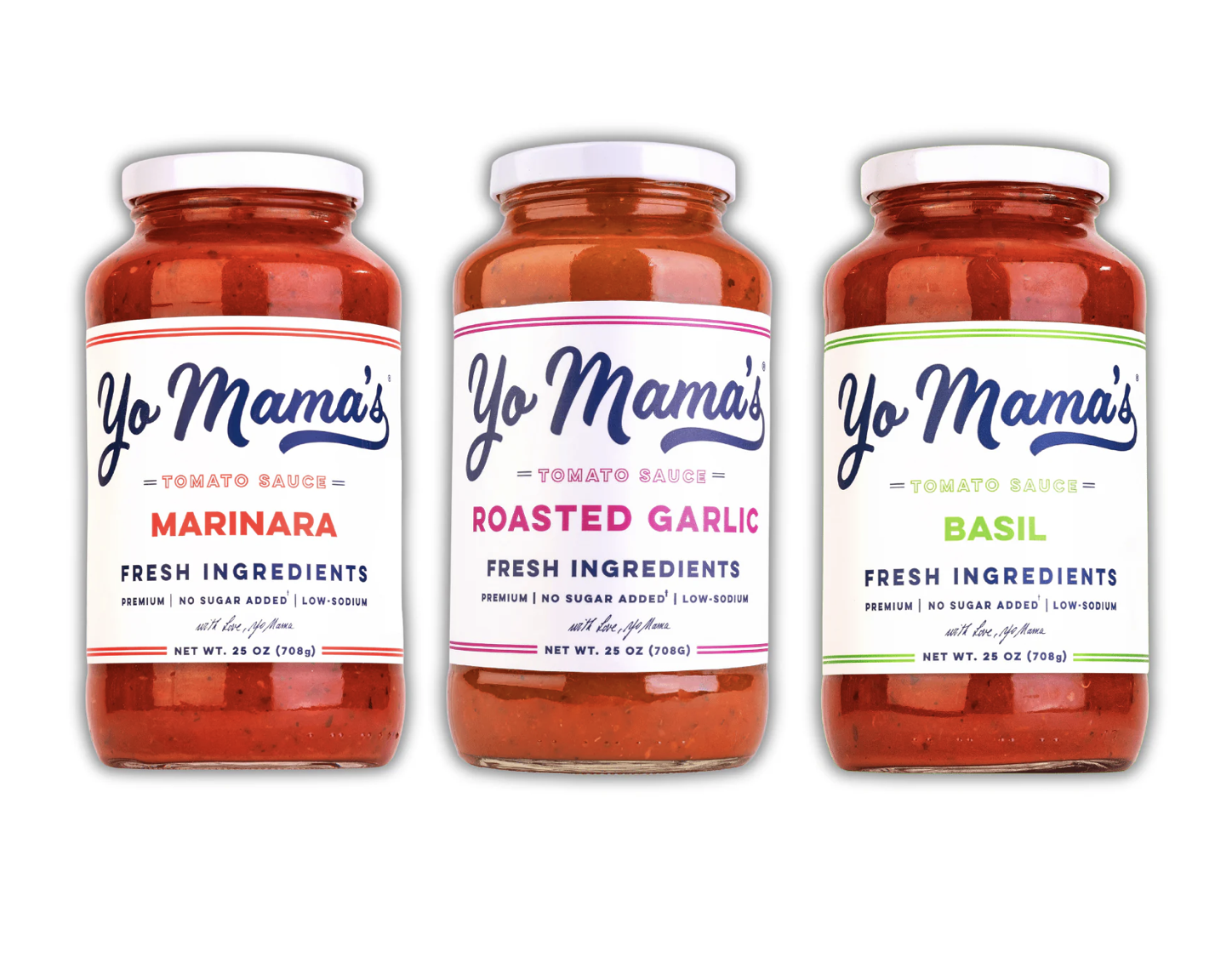 (6 Pack) Yo Mama's Classic Pasta Sauce Variety - Gallery 2