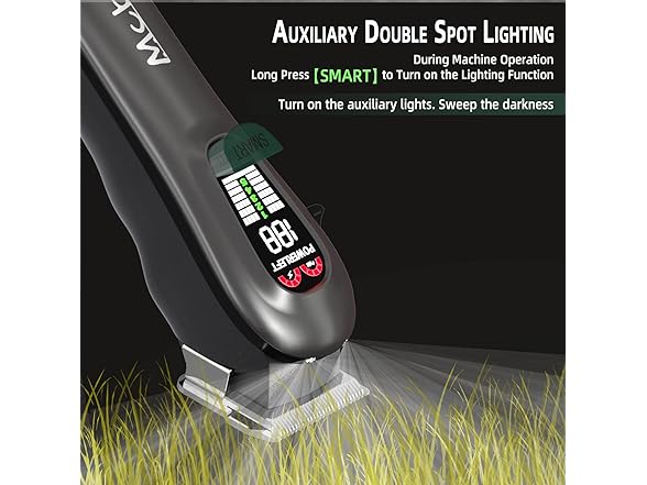 MCBB Dog Clippers - Low Noise, 5-Mode