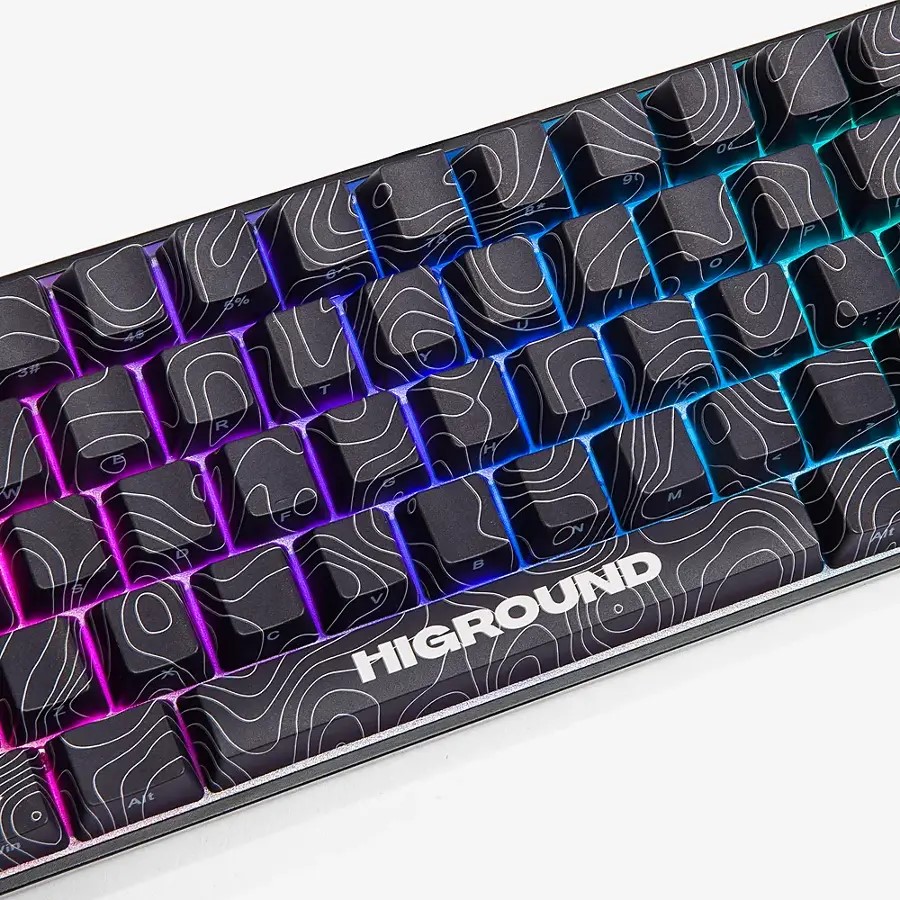 Higround Performance 65 Wired Keyboard Black Ice - Gallery 7