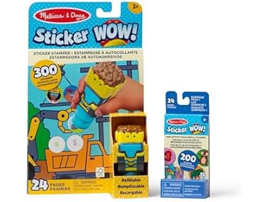 $17.09, Was $17.99, 5% Off! Melissa & Doug Sticker Wow! Bulldozer dealfomo
