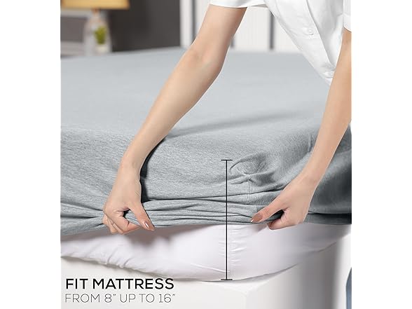 Utopia Bedding Queen Sheet Set - Jersey