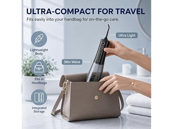 Cordless Water Dental Flosser