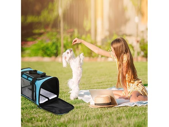 Helcb Pnimaund Pet Carrier Airline Soft Cat Carriers