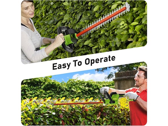 sunchers 22" Cordless Hedge Trimmer