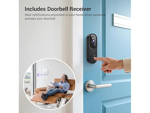 ArvoElio Wi-Fi Video Doorbell Camera