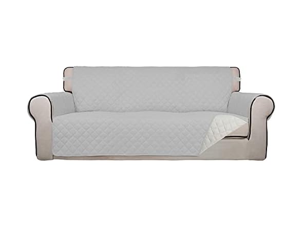PureFit Reversible Quilted Sofa Cover