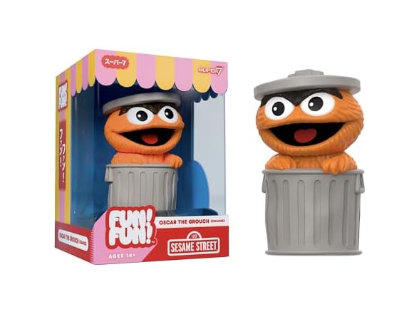 Super7 Fun! Fun! Sesame Street Oscar the Grouch