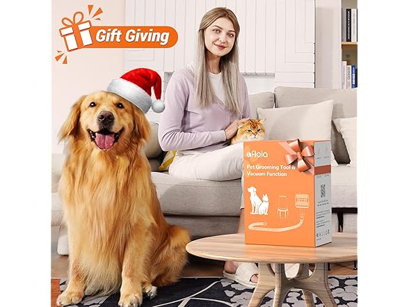 Afloia Pet Brush Vacuum Attachment