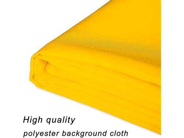 GFCC Yellow Backdrop - 8FTX10FT Yellow