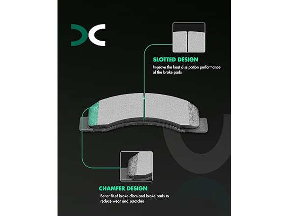 SCITOO Front Ceramic Rear Semi-Metal Brake