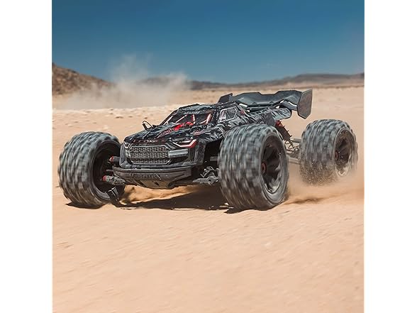 ARRMA RC Truck Speed Monster Truck Black
