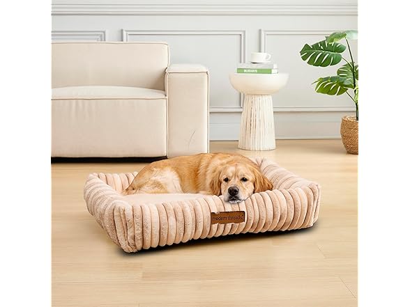 Modern Threads Ribbed Plush Two-Tone Cuddler