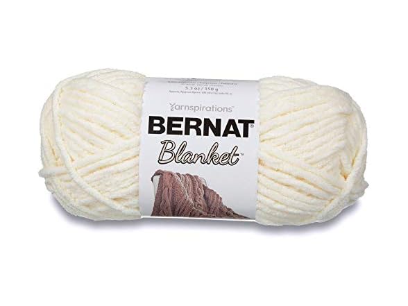 BERNAT BLANKET BB, VINTAGE WHITE