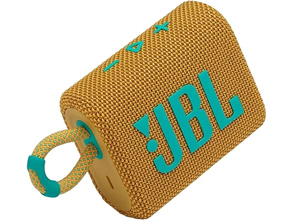 JBL Go 3 Portable Speaker with Bluetooth (Refurbished)
